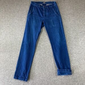Wilson & Willy's Cone Mills Denim‎ Mens 30X32 Blue Trouser Style Selvedge